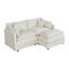 Canapé-lit en chenille moderne avec repose-pieds-1076184506-1076184507