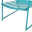 Fauteuil : Relaxant de jardin en fer sarcelle, 60,5 cm de profondeur, 66,5 cm de largeur, 64,5 cm de hauteur, 6,4 kg. Profitez d'un moment de détente avec ce fauteuil profond, large et haut.