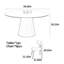 Table ronde en bois massif-111015241