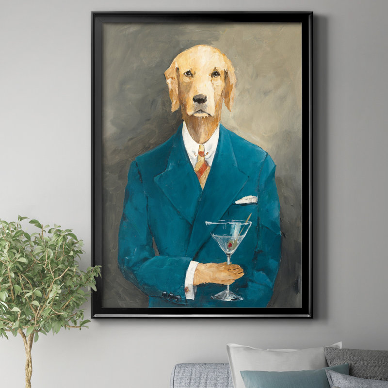 John Steinbark - reproduction d'art sur toile, H 30,5 po x l 42,5 po x P 1,5 po, Noir