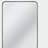24x36 Inch Black Metal Framed Rectangular Bathrrom Mirror for Wall-1224594817