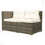 Ensemble de canapé modulaire d'extérieur en rotin et osier 4 pièces-572716475