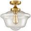 Plafonnier semi-encastré 1 lumière Lathem-1070147417-1070147416