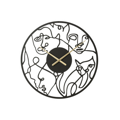 Metal Wall Clock