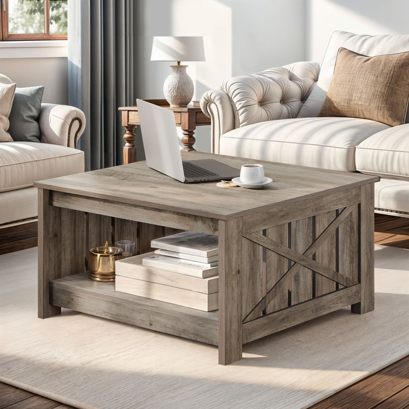 Maezell Single Coffee Table, Wood