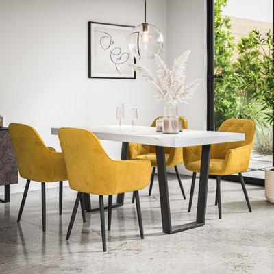 Ahlina 6 - Person Dining Set