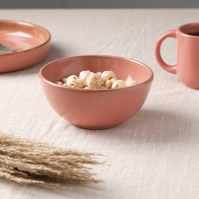 Bol à soupe en céramique Rustic Reef - Plat élégant et durable pour des repas confortables