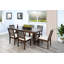 Teleshia Extendable Mahogany Solid Wood Base Dining Table-663351886