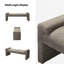 Banc d'appoint rembourré Arlesia-1275917779
