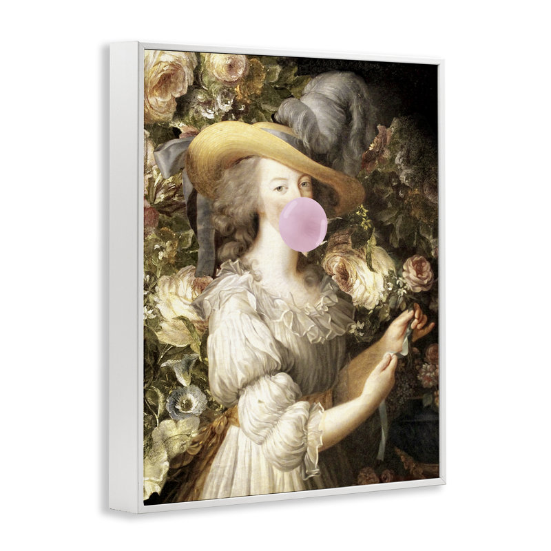 Art de la Renaissance par giclée par Piddix, Estampe numérique encadrée blanc bord de mer, H 30 po x l 24 po
