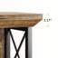 Console de vestibule rustique 63 po Deshanda-221342579