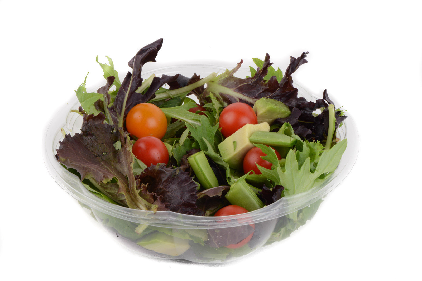 Prep & Savour 24 oz. Clear Plastic Disposable Salad Bowls with Airtight  Lids