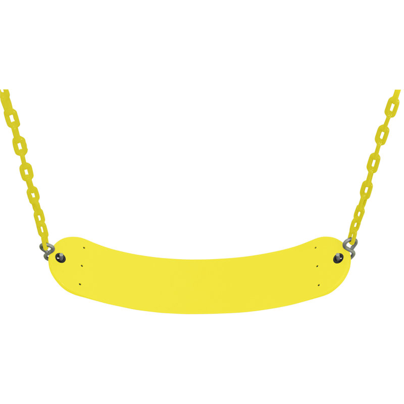 Replacement Coated Heavy-Duty Swing Seat Chain | Playground Sets & Accessories for Children, Yellow