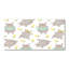Ful 50cm W x 100cm L Glass Peel and Stick Panel