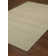 Tapis en laine avoine crocheté à la main Dionne