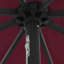 Garden Parasol with LED Strip Lights Polyester Outdoor Shade Summer-1777039914