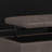 Harrison 40"W Upholstered Large Square Coffee Table Storage Ottoman with Split Lift Top-105374281