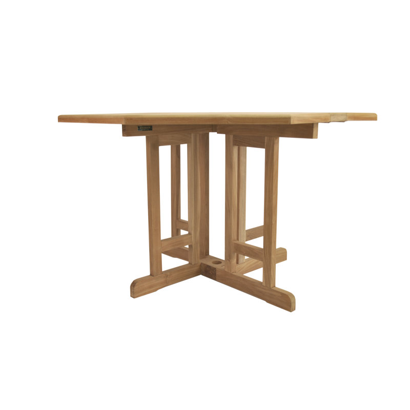Bahama Outdoor Round Teak Dining Table