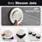 12 Inch Slide Bar Shower System,round Shower Sets Complete Rain Shower Head And 3-spray Handheld Combo,wall Mounted-105706883