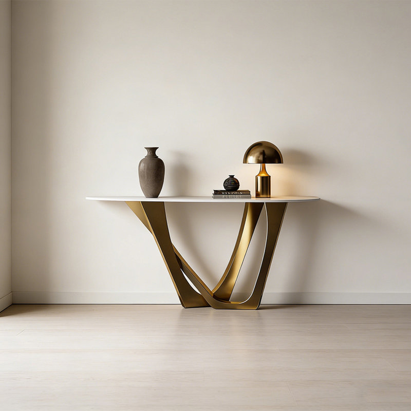 Console Modern Minimalist Luxury, H 33,46 po x l 62,99 po x P 15,35 po