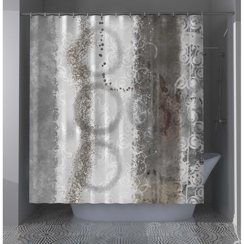 Abstract Shower Curtain