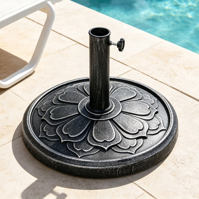 Pied de parasol autoportant Lotus Design de 12 kg