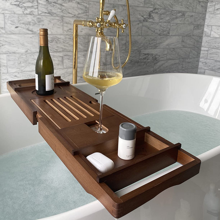 Hooppole Freestanding Bath Caddy Millwood Pines