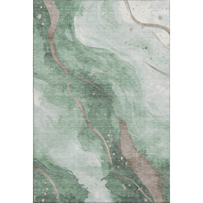 Premium Machine Washable Northdale AMF1529 Waves Rug