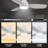 Gwan 44'' Flush Mount Ceiling Fan with Light-581862004