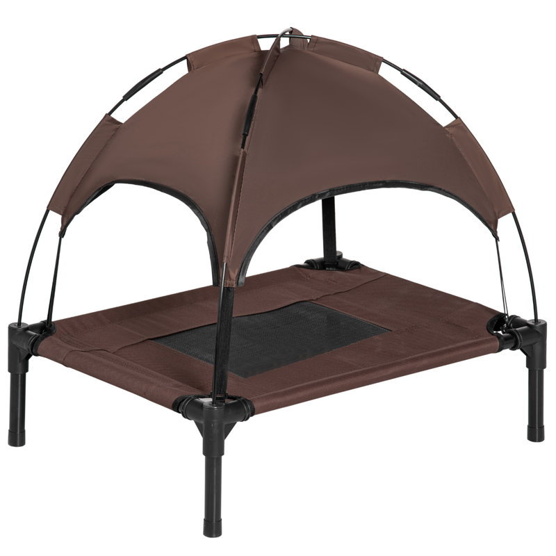 Antwan Polyester Pet Bed, 61cm H x 61cm W x 46cm D, Brown/Black