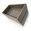 Jardinière rectangulaire pour terrasse Rectanglar - Gris / brun
