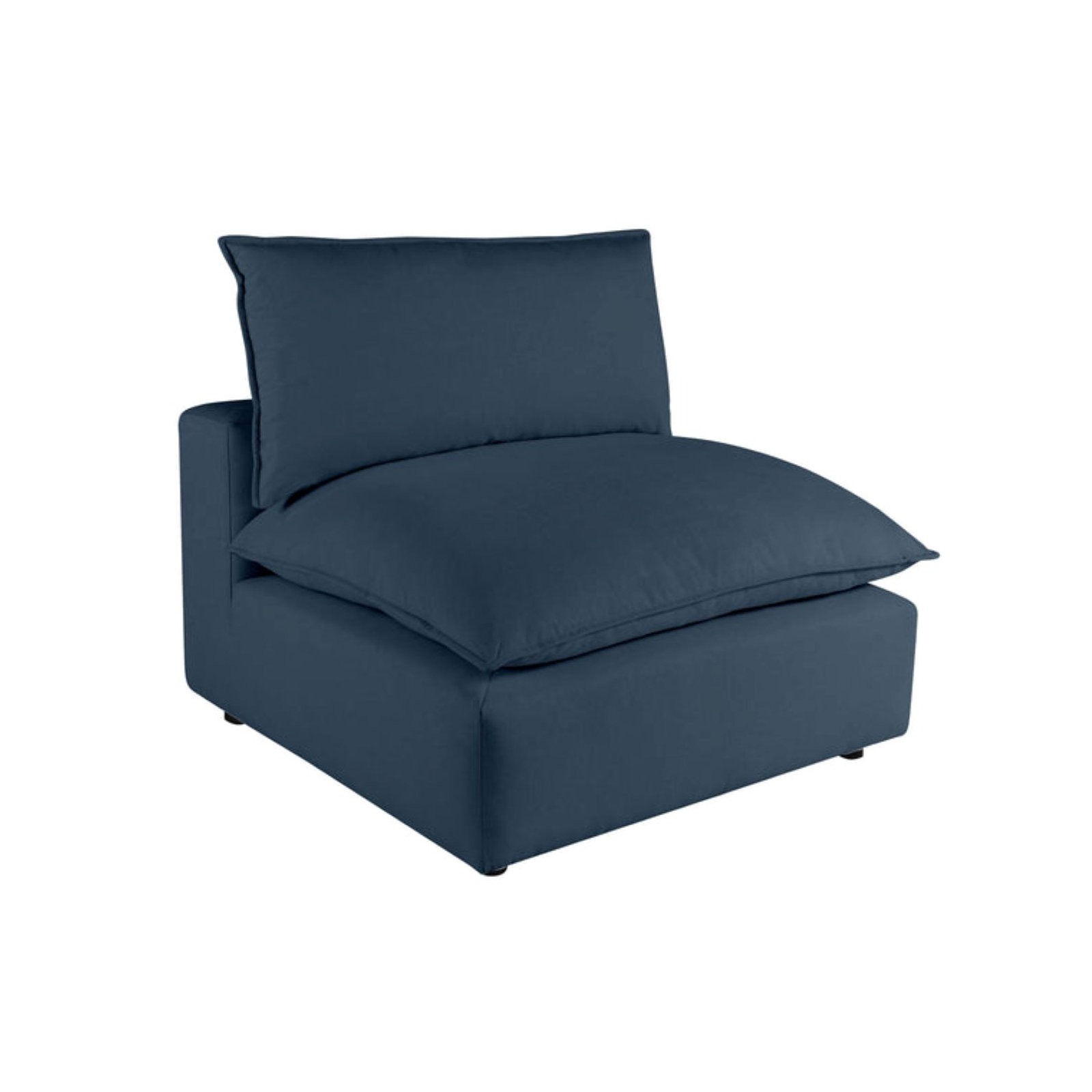 Ellaria Armless Chair, Navy Livesmart®