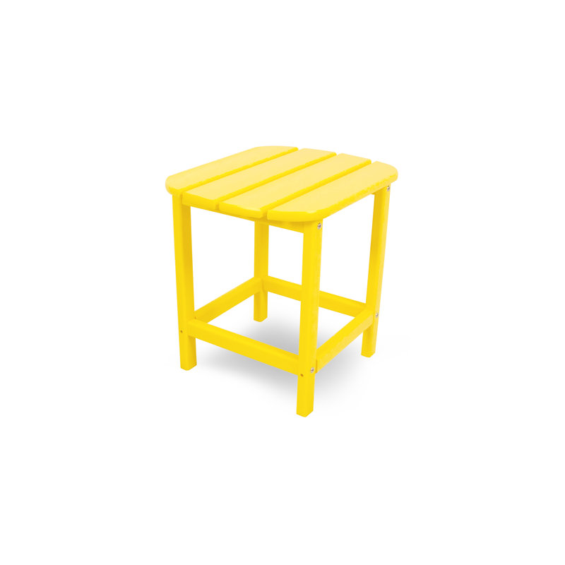 Table d'appoint POLYWOOD South Beach 18 ", Citron