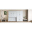 Grand lit escamotable mural avec placard