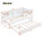Hanin Wood Daybed with Trundle, Storage Shelves and Charging Station-516878222-516878217
