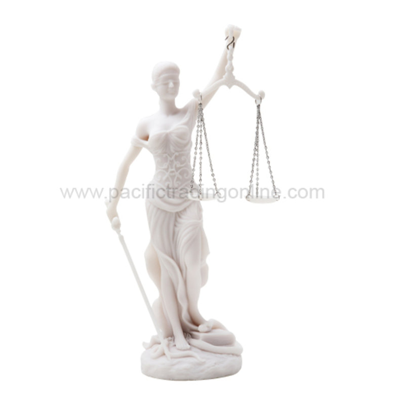 Figurine de l’échelle lady justice Justicia