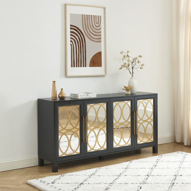 Alfieri 63'' Sideboard, Black