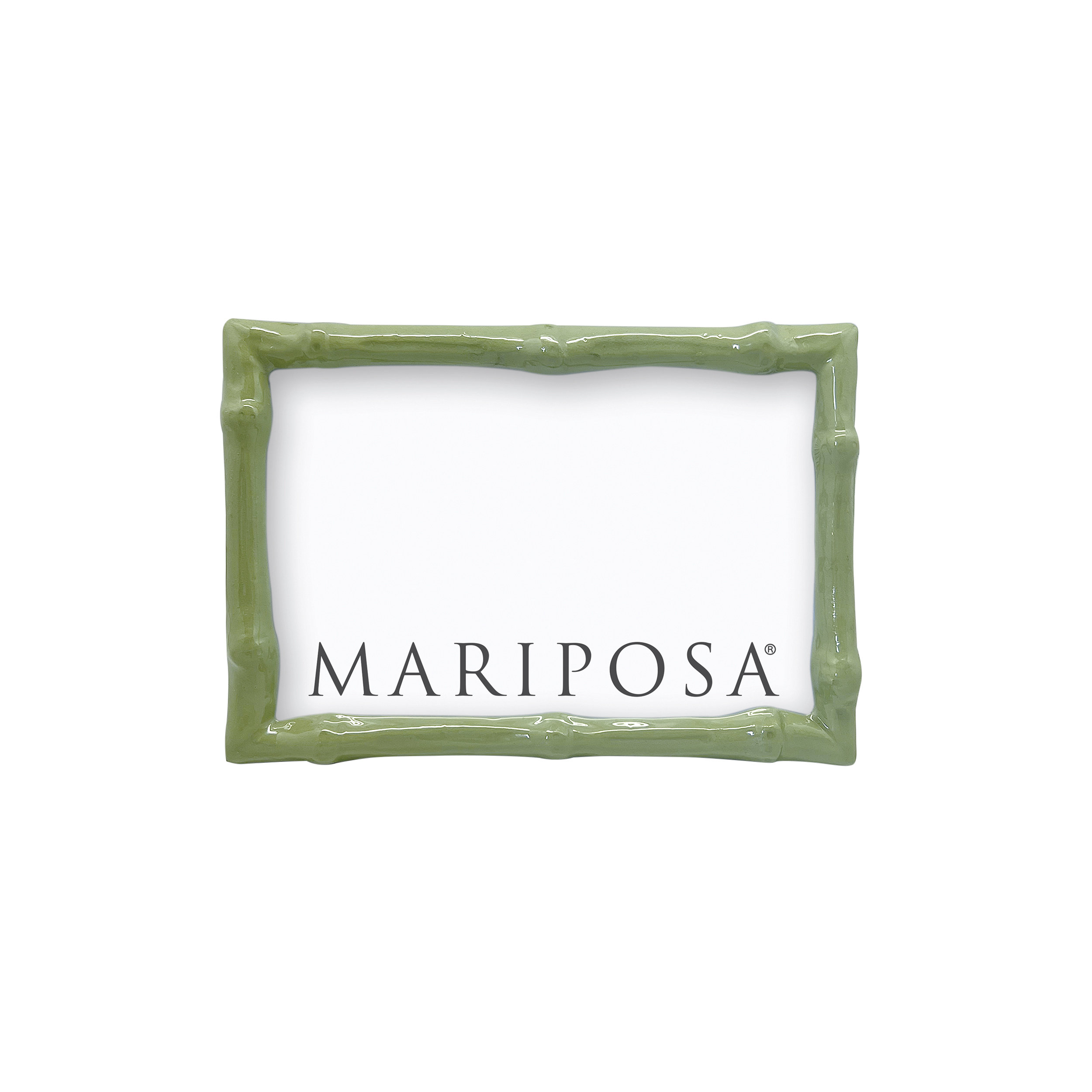 Mariposa Bamboo Metal Picture Frame | Wayfair