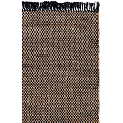 Tapis naturel / noir Horrighs 978