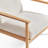 Anastasia Josephine Solid Wood Upholstered Armchair-2092868730