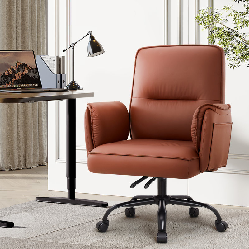 Office Chair, Brown