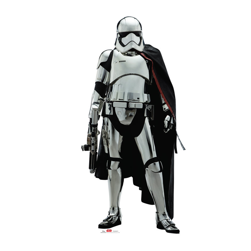 Accroche découpé en carton the star guerres viii the last jedi capitaine phasma™
