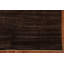 Tapis brun / gris en laine noué à la main de conception unique 6 pi 6 po x 9 pi 8 po New Age