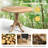 Arush Round Solid Wood Dining Table-810479489