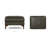 Essex Genuine Italian Leather Rectangular Ottoman-124827403