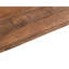 Table basse rectangulaire de style campagnard en bois massif de 119 cm (47 po), table basse rustique en forme de traîneau pour salon-1394398519