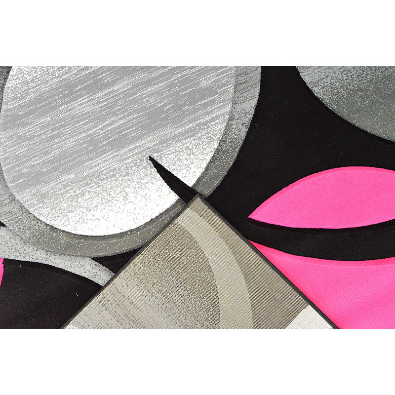 Mccampbell Abstract Indoor Rug, Rectangle 4' x 5'3''