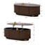 Table basse ovale à plateau relevable de 43,3 po avec rangement-1703234247