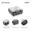 VonShef Belgian Waffle Maker