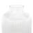 Perry And Grey Glass Ribbed Vase